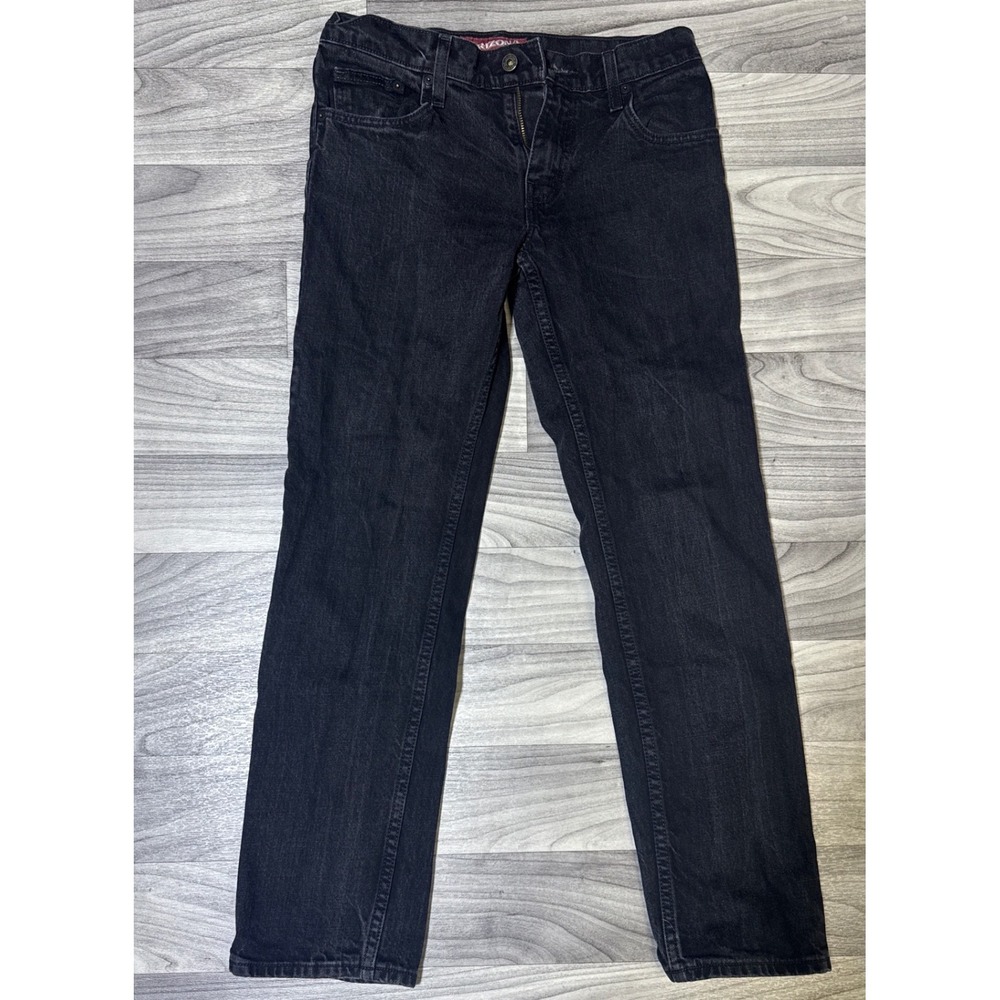 Arizona Jean Co Slim Straight Flex Denim Black‎ Jeans Mens 29x30